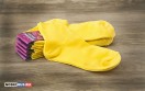 Желтые женские носки 35-37 размера