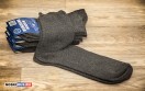 Серые мужские носки 39-40 размера